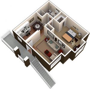 One Bedroom CSU Student Apartment